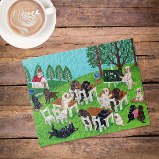 ラブラドール学校 ジグソーパズル