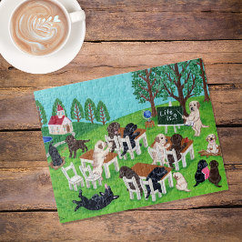 ラブラドール学校 ジグソーパズル