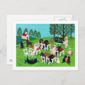 ラブラドール学校 ポストカード (正面/裏面)