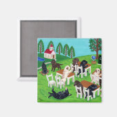 ラブラドール学校 マグネット (正面/裏面)