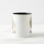 ラブラドール愛好家への贈り物 ツートーンマグカップ (中央)