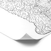 ラブラドール成体着色 ポスター (角)