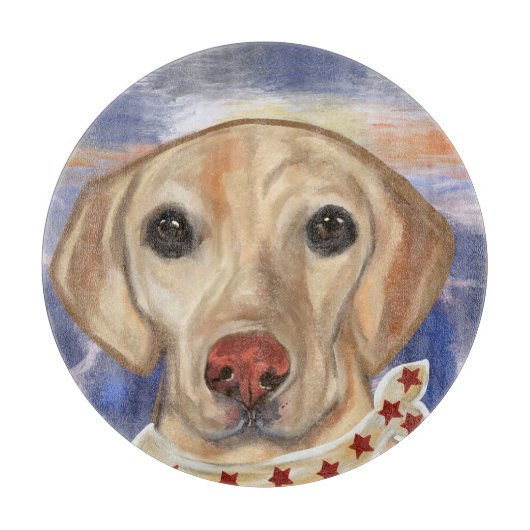 ラブラドール検索機 カッティングボード (正面)