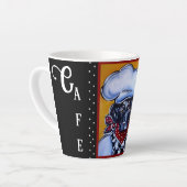 ラブラドール検索機 カフェラテマグ (左アングル)