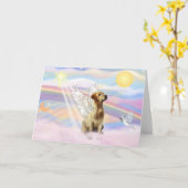 ラブラドール検索機 カード (黄色い花)