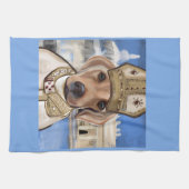 ラブラドール検索機 キッチンタオル (横)