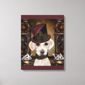 ラブラドール検索機 キャンバスプリント (正面)