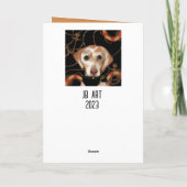 ラブラドール検索機 サンキューカード (裏面)