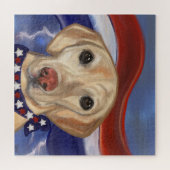 ラブラドール検索機 ジグソーパズル (横)