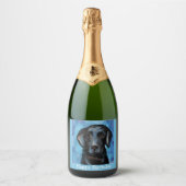 ラブラドール検索機 スパークリングワインラベル (正面)