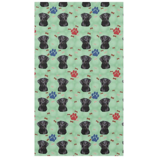 ラブラドール検索機 テーブルクロス (正面)