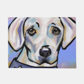 ラブラドール検索機 ドアマット (正面)