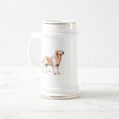 ラブラドール検索機 ビールジョッキ (正面左)