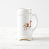 ラブラドール検索機 ビールジョッキ (正面右)