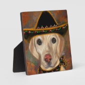 ラブラドール検索機 フォトプラーク (正面)