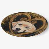 ラブラドール検索機 ペーパープレート (アングル)