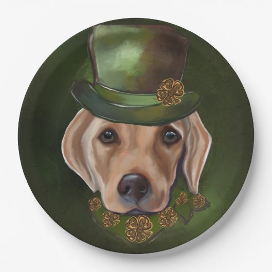 ラブラドール検索機 ペーパープレート (正面)