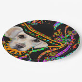 ラブラドール検索機 ペーパープレート (アングル)