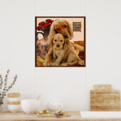 ラブラドール検索機 ポスター (キッチン)