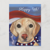 ラブラドール検索機 ポストカード (正面)