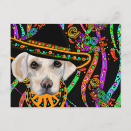 ラブラドール検索機 ポストカード