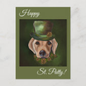 ラブラドール検索機 ポストカード (正面)