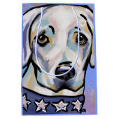 ラブラドール検索機 ミディアムペーパーバッグ (正面)