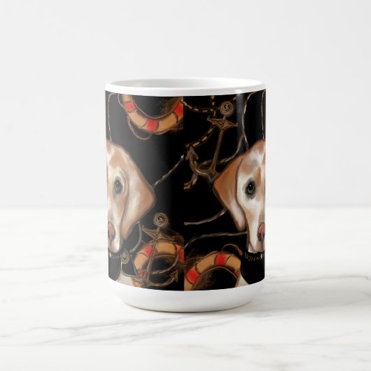 ラブラドール検索機 モーフィングマグカップ (中央)