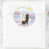 ラブラドール検索機 ラウンドシール (バッグ)