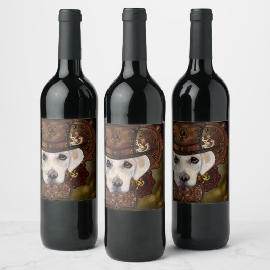 ラブラドール検索機 ワインラベル (ボトル)