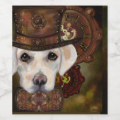 ラブラドール検索機 ワインラベル (シングルラベル)