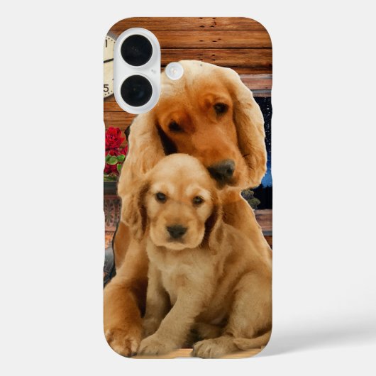 ラブラドール検索機 Case-Mate iPhoneケース (裏面)