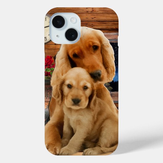 ラブラドール検索機 Case-Mate iPhoneケース (裏面)