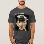 ラブラドール検索機 Tシャツ (正面)