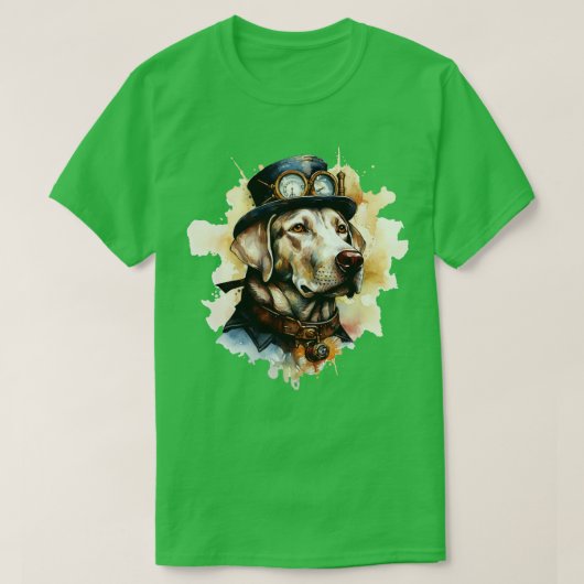 ラブラドール検索機 Tシャツ (デザイン正面)