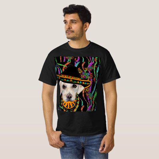 ラブラドール検索機 Tシャツ (正面フル)