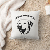 ラブラドール母 クッション (ブランケット)