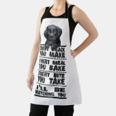 ラブラドール犬のおやつはすべて作る エプロン (インサイチュ)