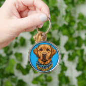 🔑 ラブラドール犬のギフト 犬好きさんへ 🐾 キーホルダー (手)