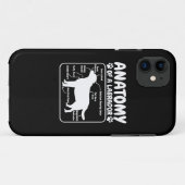 ラブラドール犬の解剖学 Case-Mate iPhoneケース (裏面(横))