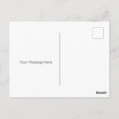 ラブラドール犬の誕生日カードをオーダーメイド ポストカード (裏面)