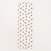 ラブラドール犬ミックスYoga Mat ヨガマット (正面)