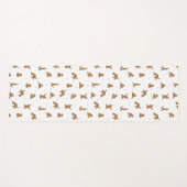 ラブラドール犬ミックスYoga Mat ヨガマット (正面(横))