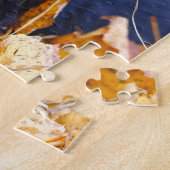 ラブラドール犬。 ジグソーパズル (側面)