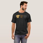 ラブラドール犬 Tシャツ (正面フル)