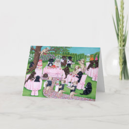 ラブラドール結婚の カード