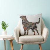 ラブラドール装飾用クッションとカモフラージュ クッション (椅子)