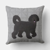 ラブラドール装飾用クッション クッション (裏面)