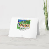 ラブラドール誕生日パ絵画ーティー カード (裏面)