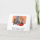 ラブラドール読ママ カード (裏面)